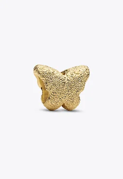Textured Butterfly Mini Charm