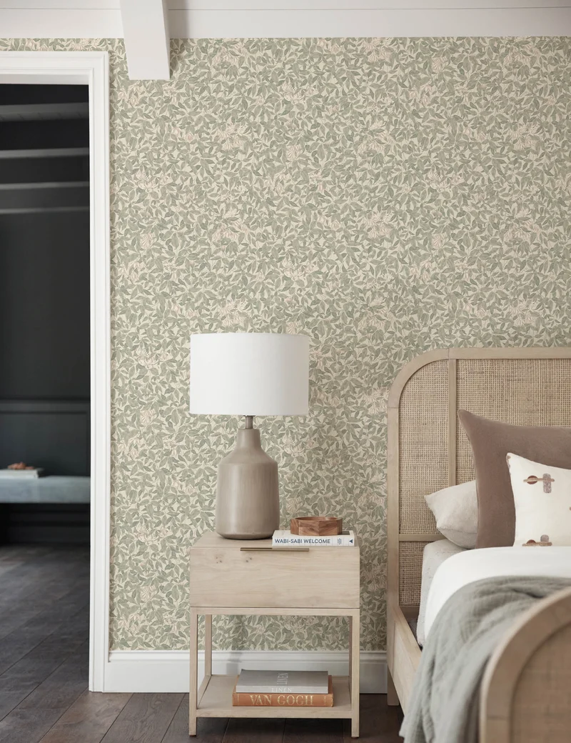 Image of Scalamandre Linnea Wallpaper by Sandberg