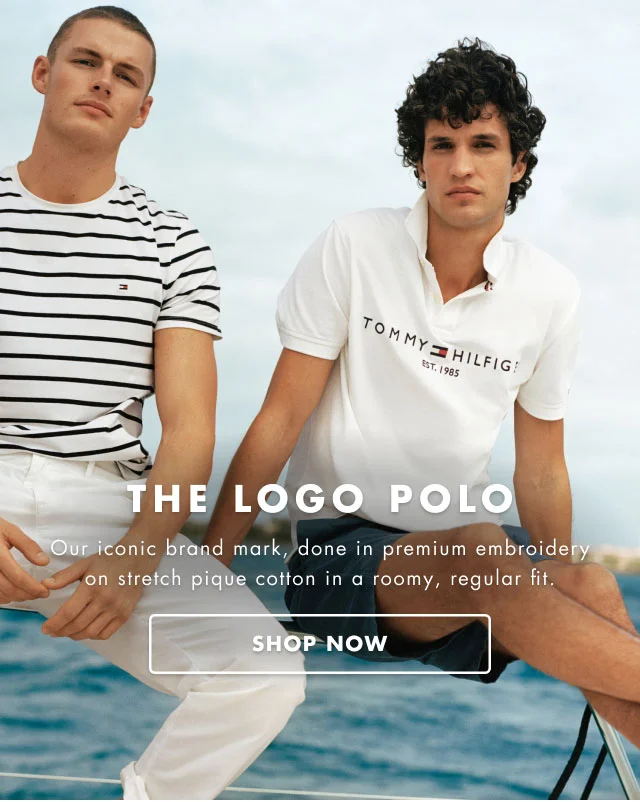 The logo Polo                                            Our iconic brand mark, done in premium embroidery on stretch pique cotton in a roomy, regular fit.                                            Shop now