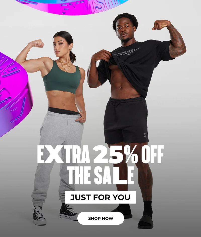 EXTRA 25% OFF THE SALE. JUST FOR YOU. SHOP NOW.