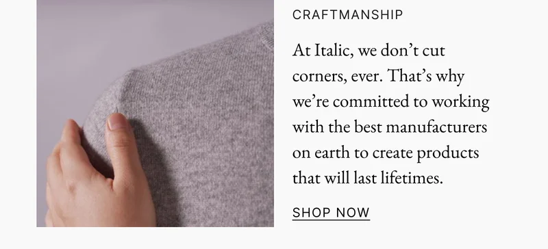 Craftmanship