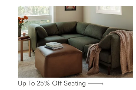 Up To 25% Off Seating