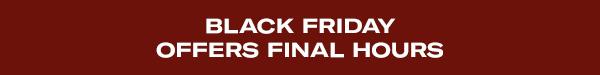 Black Friday Savings Starts Now