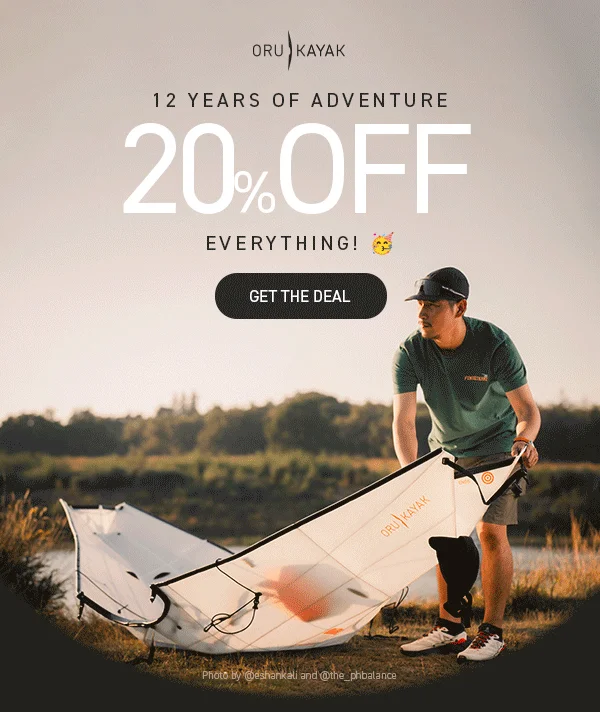 IT'S OUR BIRTHDAY! We're celebrating 12 years of adventure with 20% OFF IT'S OUR BIRTHDAY! We're celebrating 12 years of adventure with 20% OFF