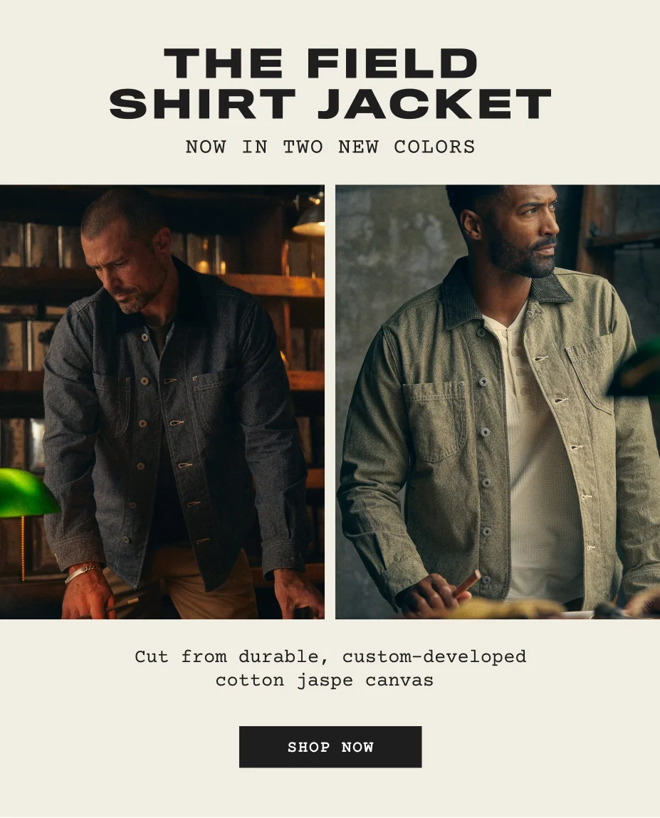 Field Shirt Jacket - Jaspe Canvas