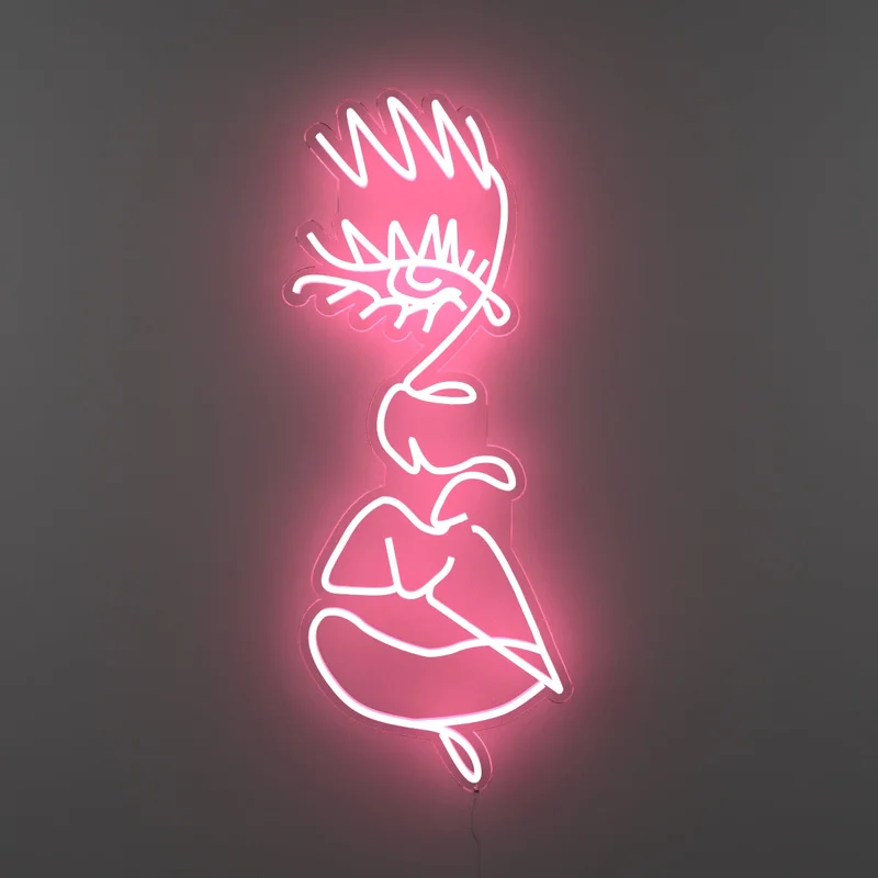 Image of Drip face by Girl Knew York - LED Neon Sign