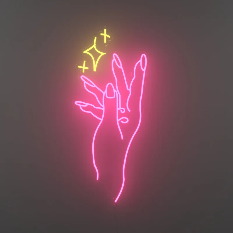 Image of Sass hand by Girl Knew York - LED Neon Sign