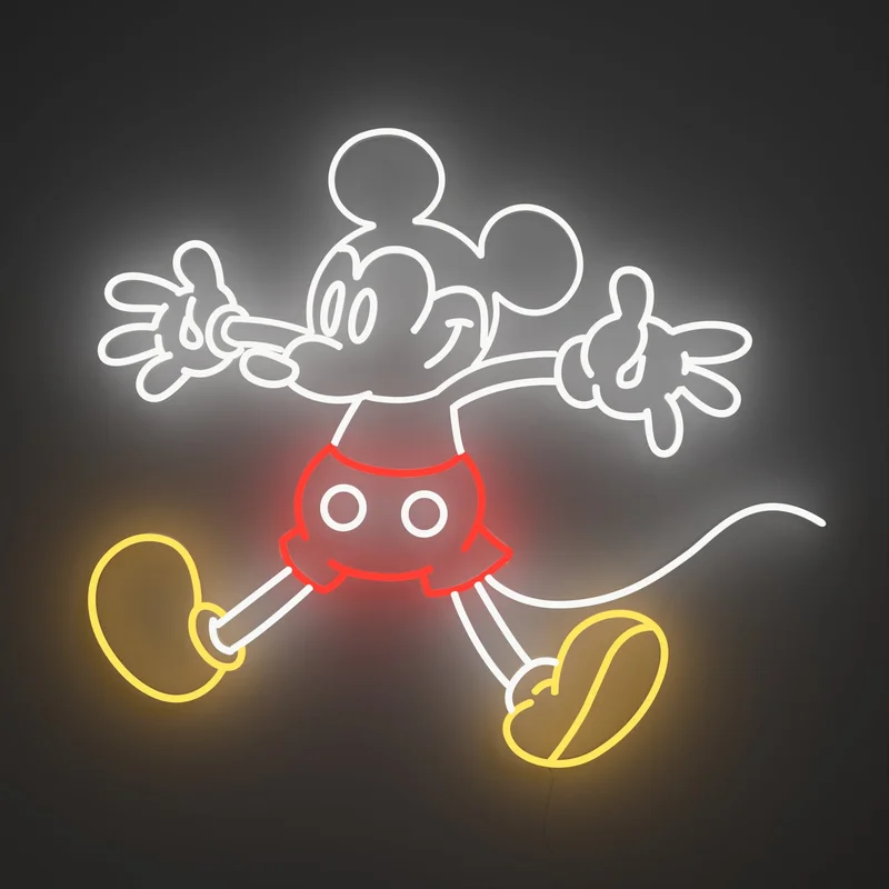 Image of Mickey Giant by Yellowpop, LED neon sign