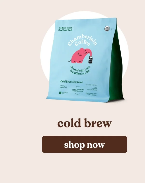 cold brew. shop now.
