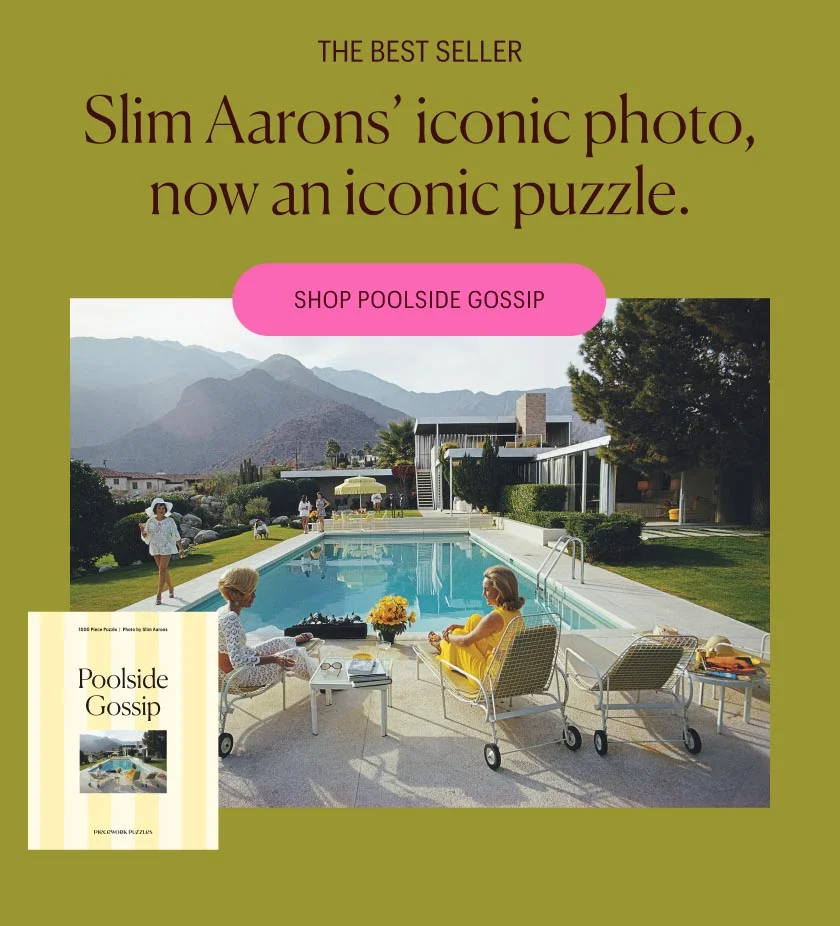 The Best Seller: Slim Aaron's iconic photo, now an iconic puzzle.