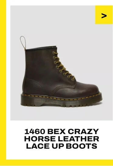 1460 BEX CRAZY HORSE LEATHER LACE UP BOOTS
