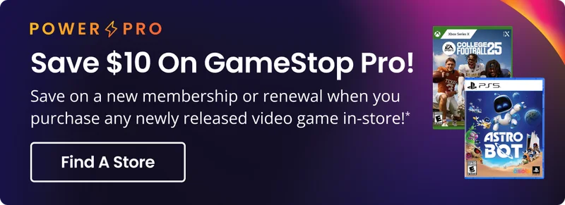 Power Pro - Save $10 On GameStop Pro!