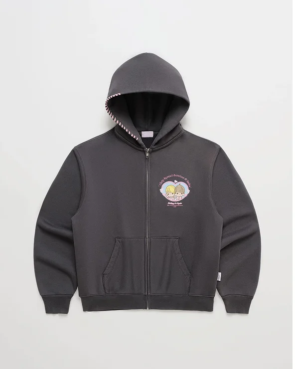 Precious Moments Sunshine Fleece Zip Up - Noir