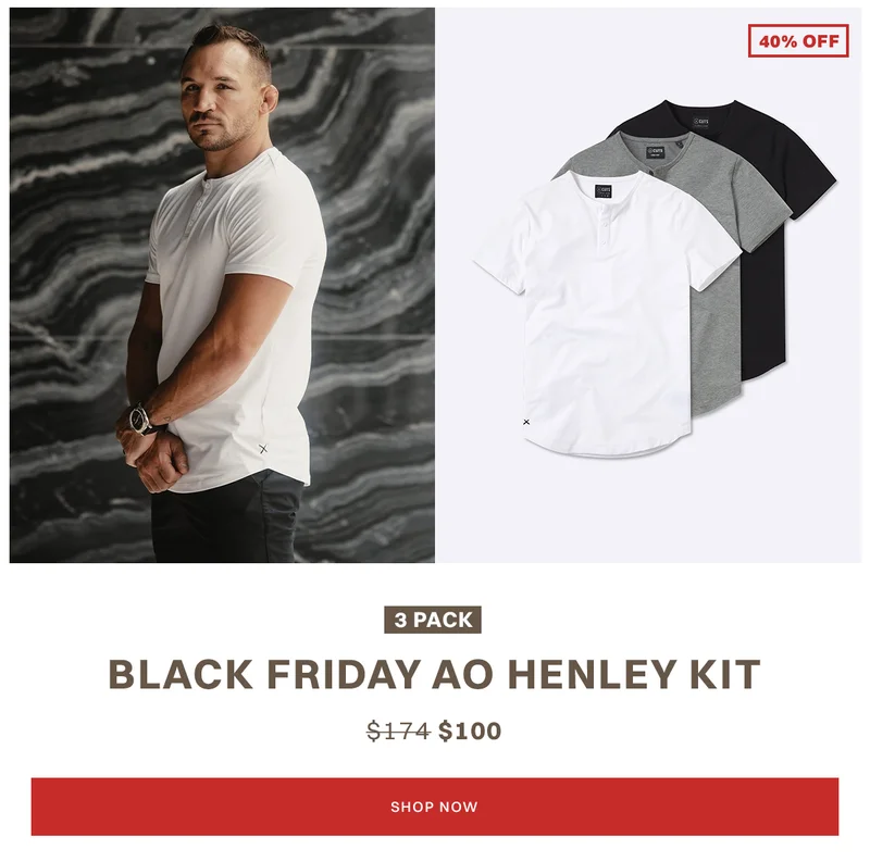 Black Friday AO Henley Kit