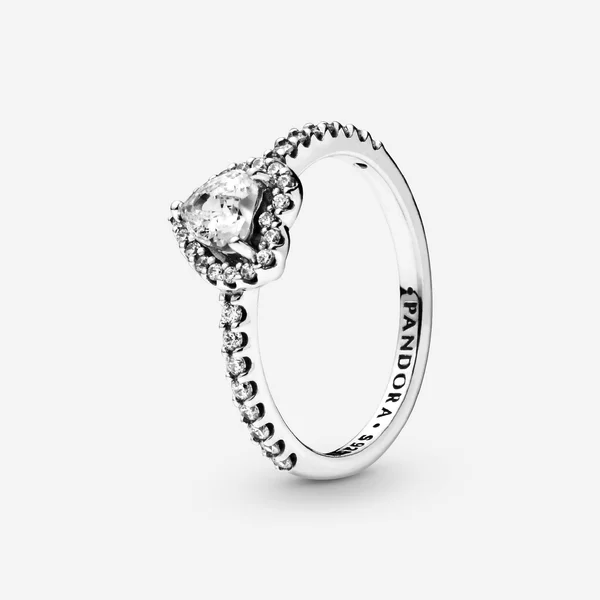 Elevated Heart Ring