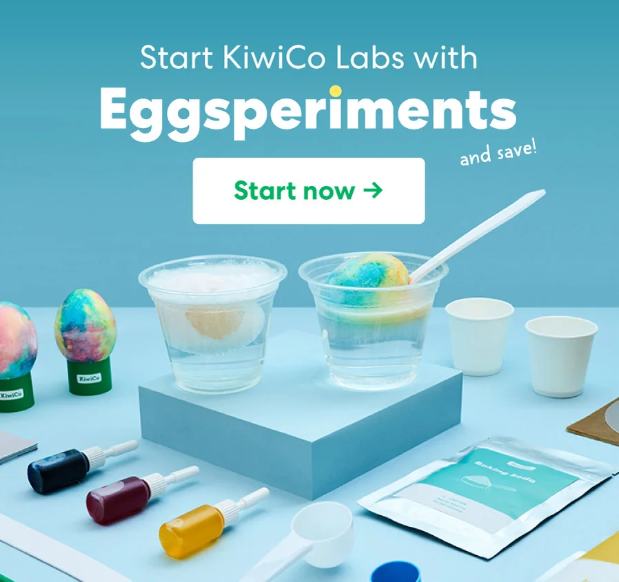 Start KiwiCo Labs with Eggsperiments and save) Start now ->