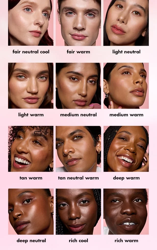 12 flexible shades of NEW Halo Glow Powder Filter