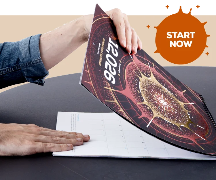 Start Now: take a peek inside the 12,026 Calendar