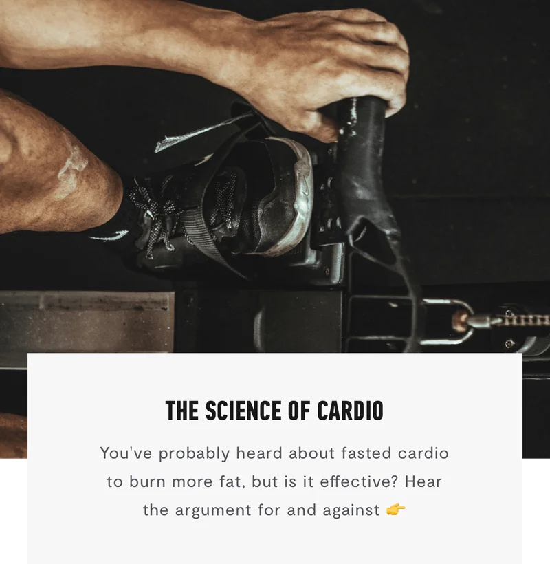 The Science of Cardio