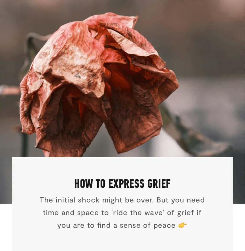 How To Express Grief