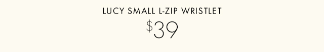 LUCY SMALL L-ZIP WRISTLET