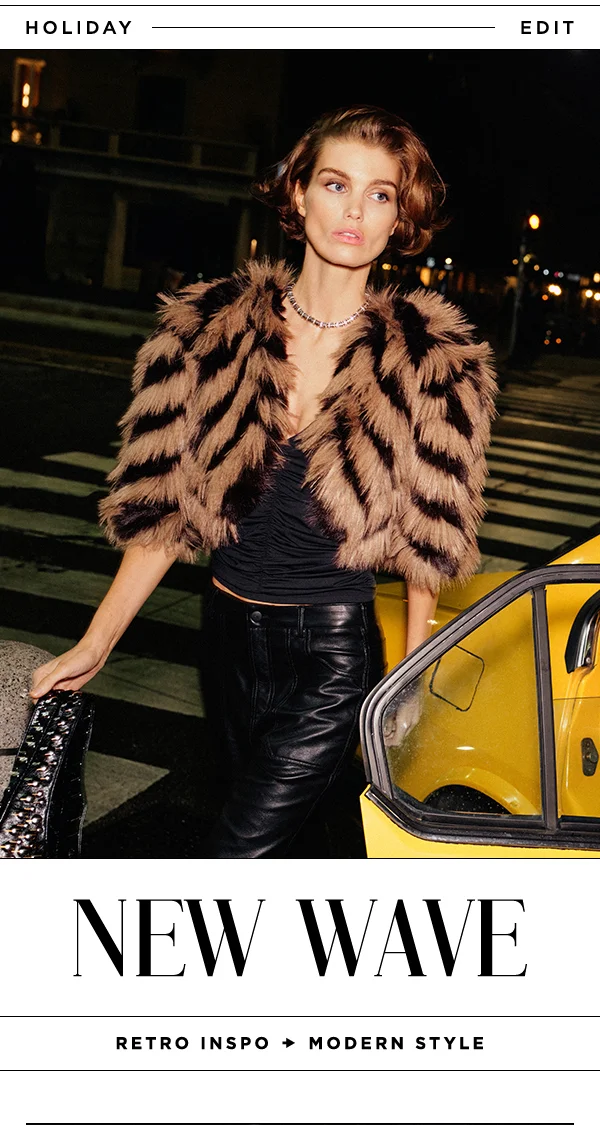 new wave, retro inspired, modern style
