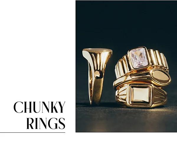 chunky rings
