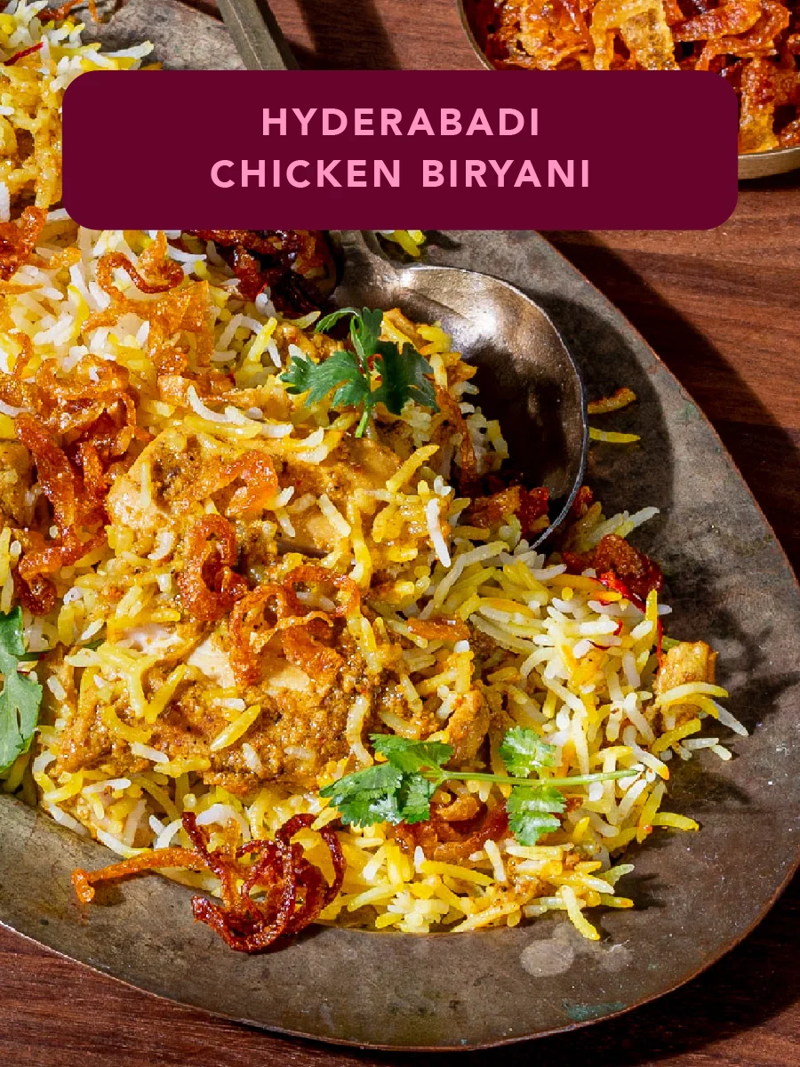 Hyderabadi Chicken Biryani