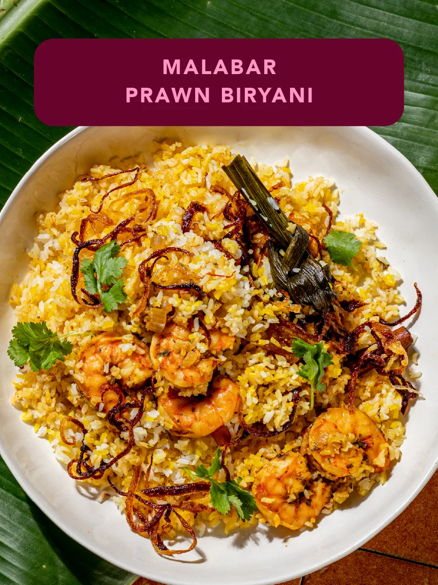 Malabari Prawn Biryani