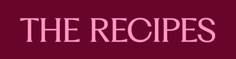 The Recipes
