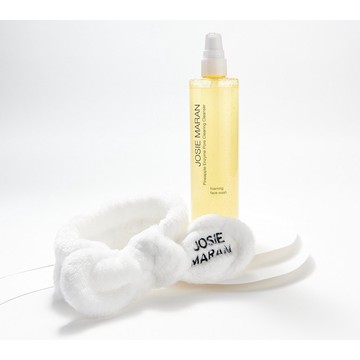 Josie Maran Argan Supersize Pineapple Pore Cleanser w/ Headband