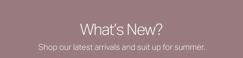 What's New?