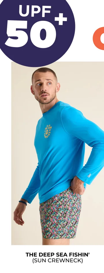 Sun Crewneck: The Deep Sea Fishin'