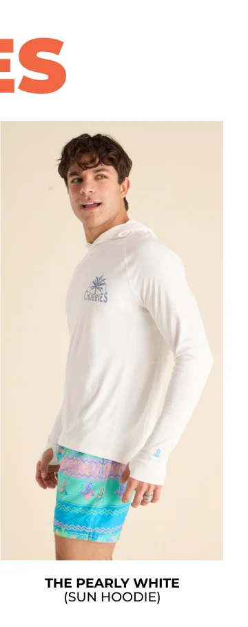 Sun Hoodie: The Pearly White
