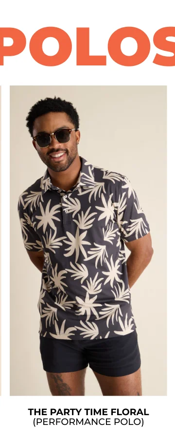 Performance Polo: The Party Time Floral
