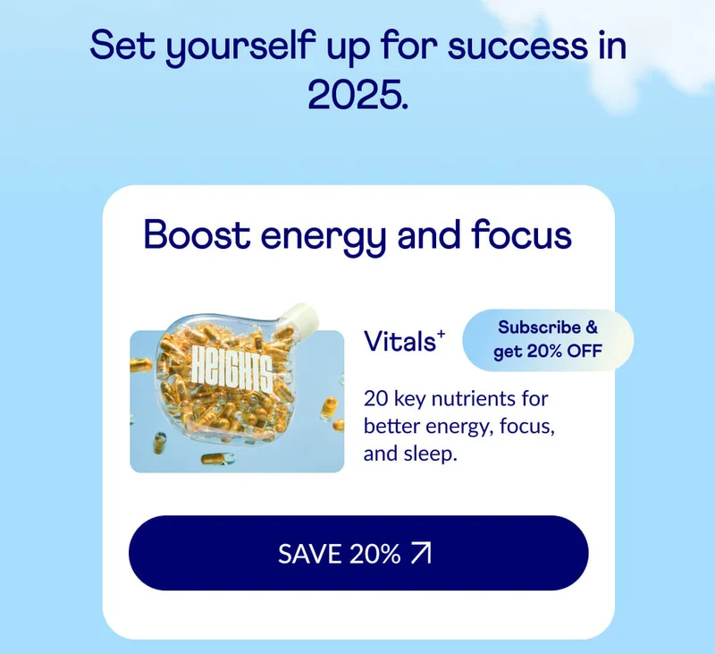 Boost energy and focus