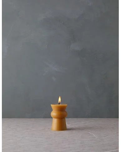 Josee Candle by Greentree Home-Natural / Squat
