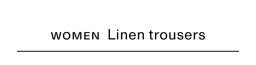 Women Linen trousers
