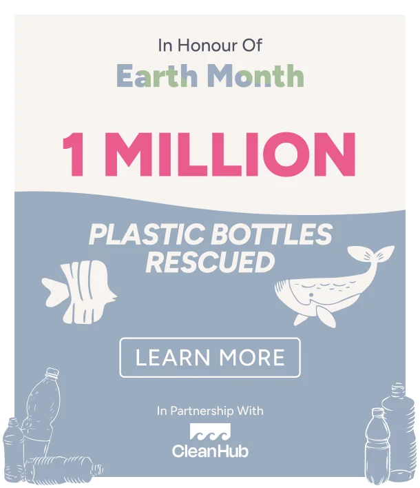 Honouring Earth Day: 1 million plastic bottles rescued