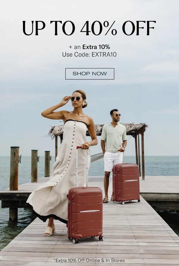 Shop Up to 40% + Extra 10% Off
