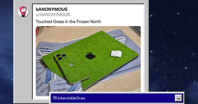 u/bAN0NYM0US on Reddit: "Touched Grass in the Frozen North"