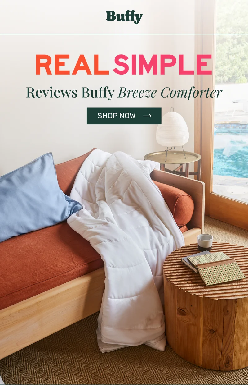 REAL SIMPLE Reviews Buffy Breeze Comforter