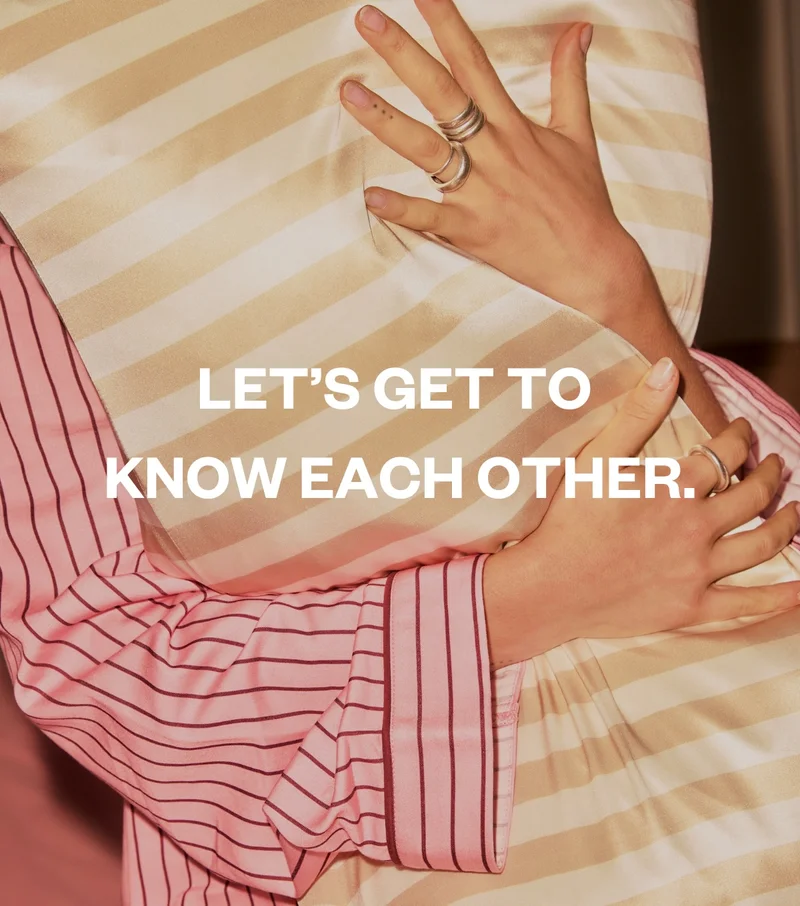LET'S GET TO KNOW EACH OTHER