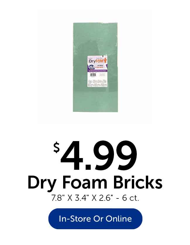 Dry Foam Bricks