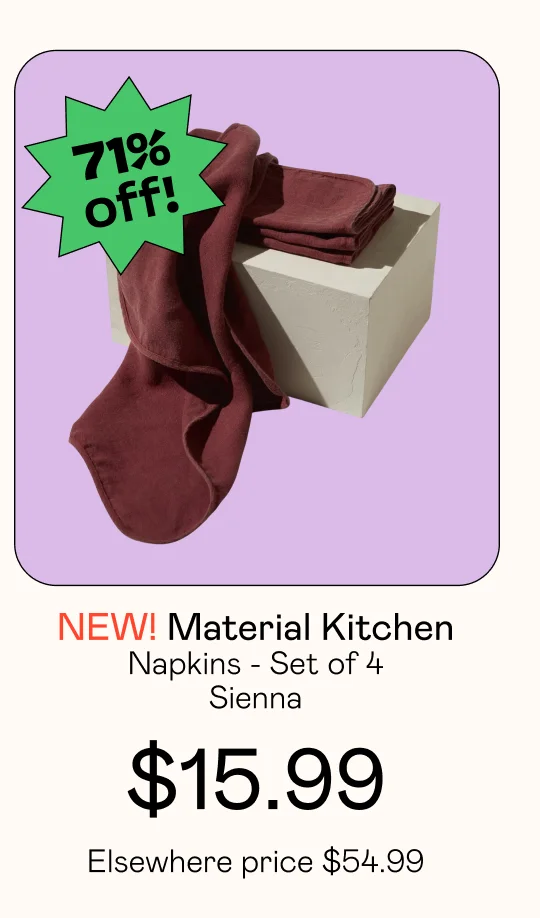 Napkins - Set of 4 - Sienna