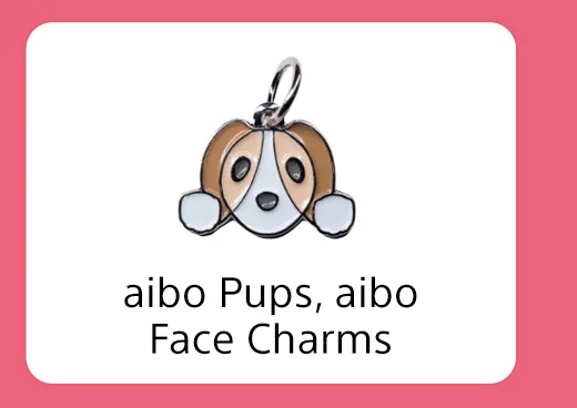 aibo Pups, aibo Face Charms