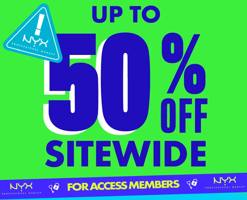 SHOP UP TO 50% OFF SITEWIDE FOR ACCESS MEMBERS