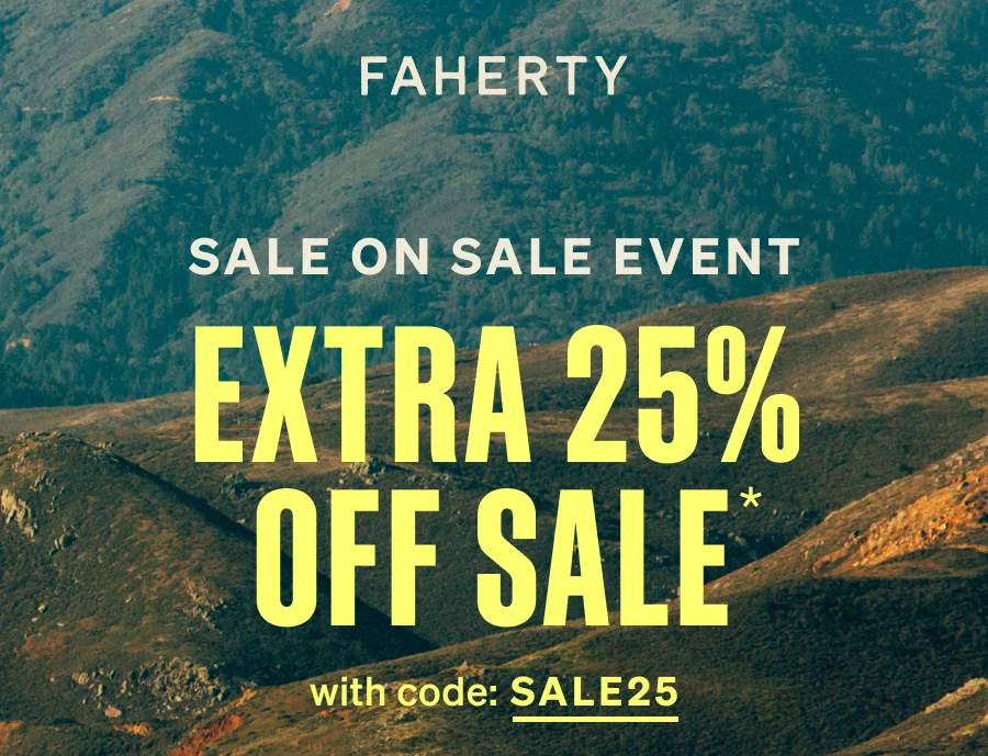 Extra 25% Off Sale Styles