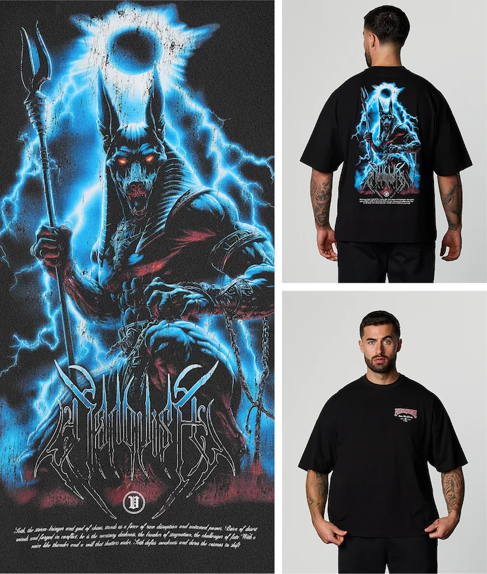 ENTOMBED SETH GODS OVERSIZED TEE