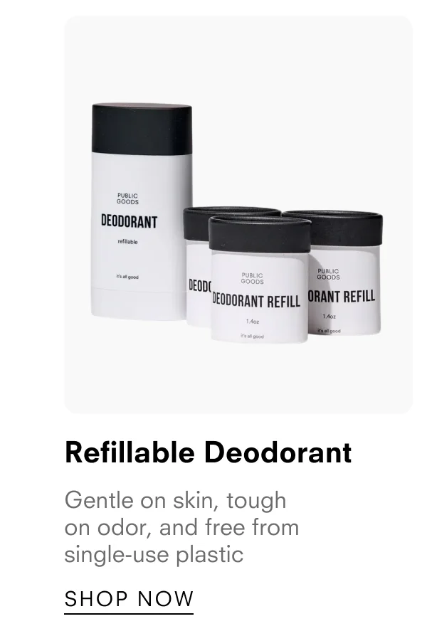 Refillable Deodorant